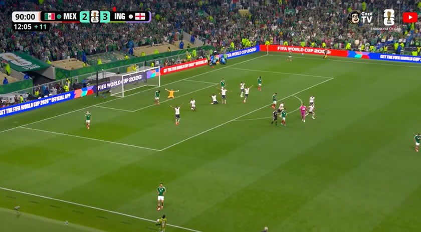 Inglaterra supera expulsão e vence México em jogo dramático para chegar às quartas