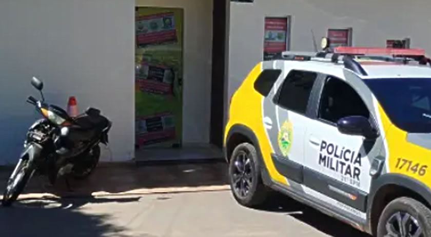 Motocicleta furtada em Renascença é recuperada pela PM