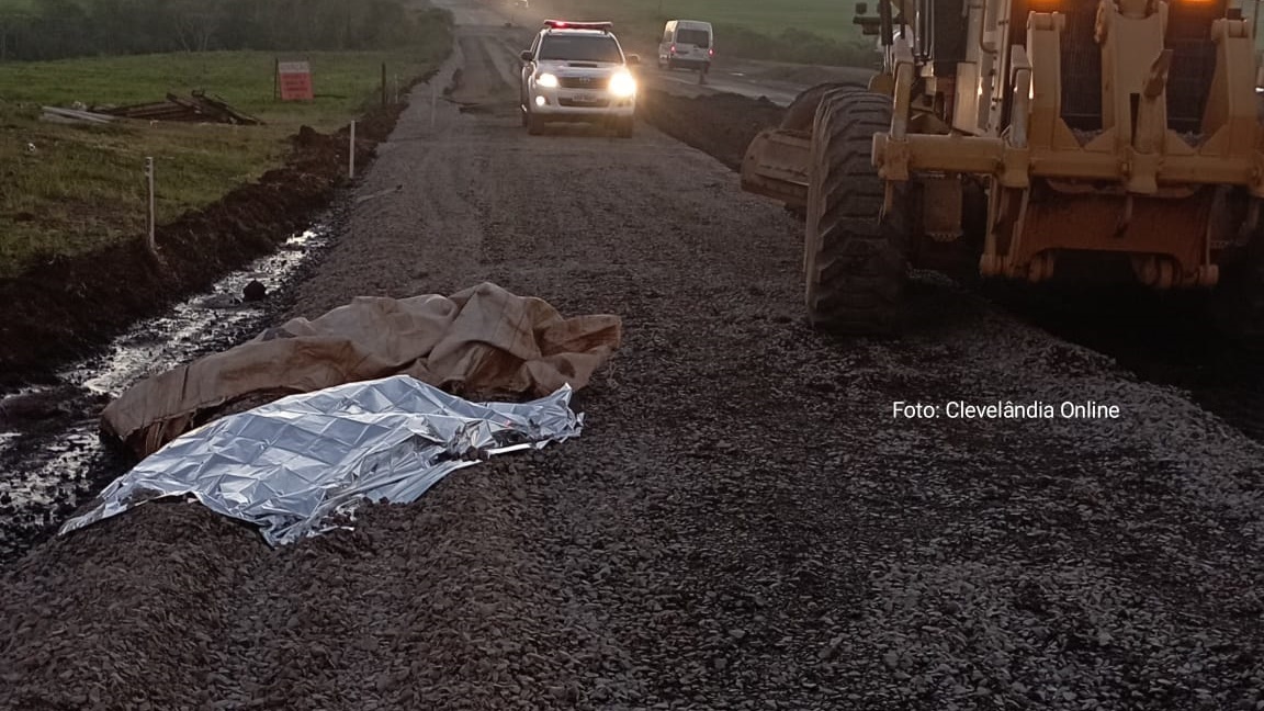 Atropelamento tira a vida de um idoso na PRC 280