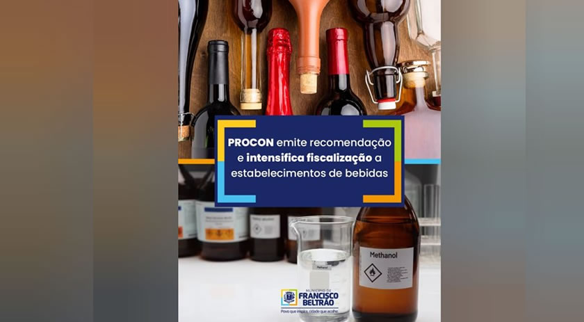 Procon emite recomendação e intensifica fiscalização a estabelecimentos de bebidas