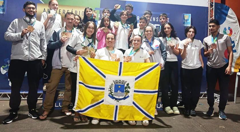 Taekwondo de Francisco Beltrão conquista 23 medalhas no Campeonato Paranaense