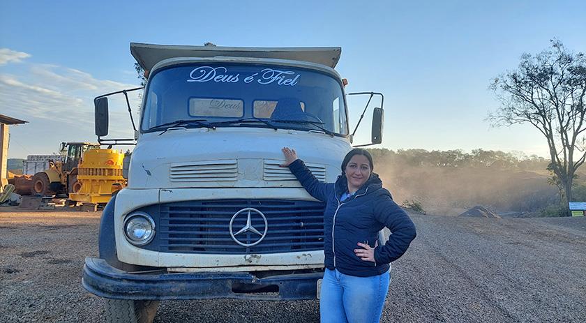 Conheça a história da motorista Cleonice da Silva