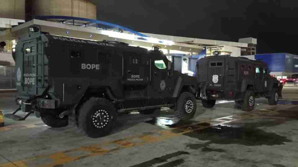 Chegada de blindados reforça estrutura das forças de segurança