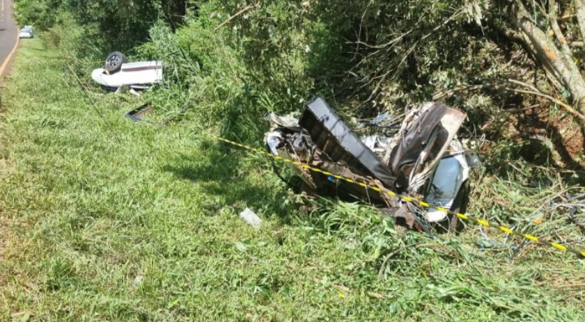 Jovem morre em acidente de trânsito, na PR 475