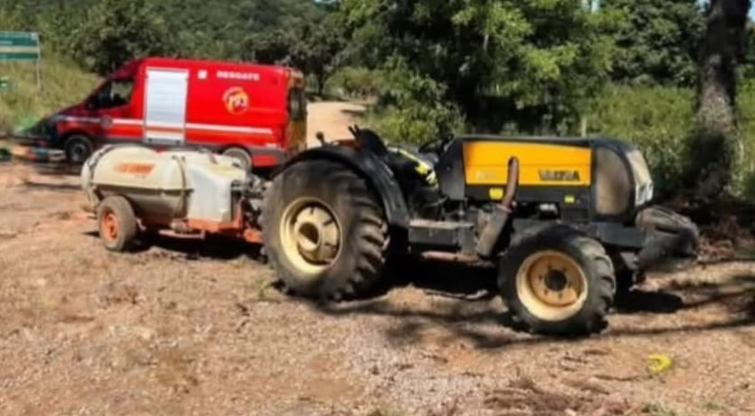 Menina de 4 anos morre em acidente com trator no interior de Ipê