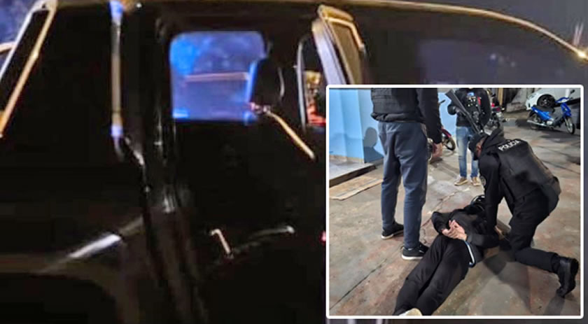Polícia reage a ataque armado, resgata vítima de sequestro e prende suspeito na fronteira com o Brasil