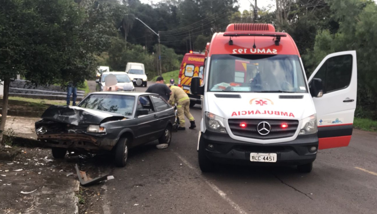 SAMU e Corpo de Bombeiros são mobilizados em acidente registrado no Bairro São Cristóvão