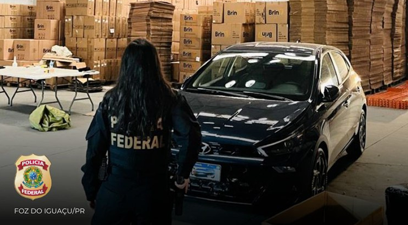 PF mira grupo especializado em descaminho e lavagem de dinheiro no PR e SP