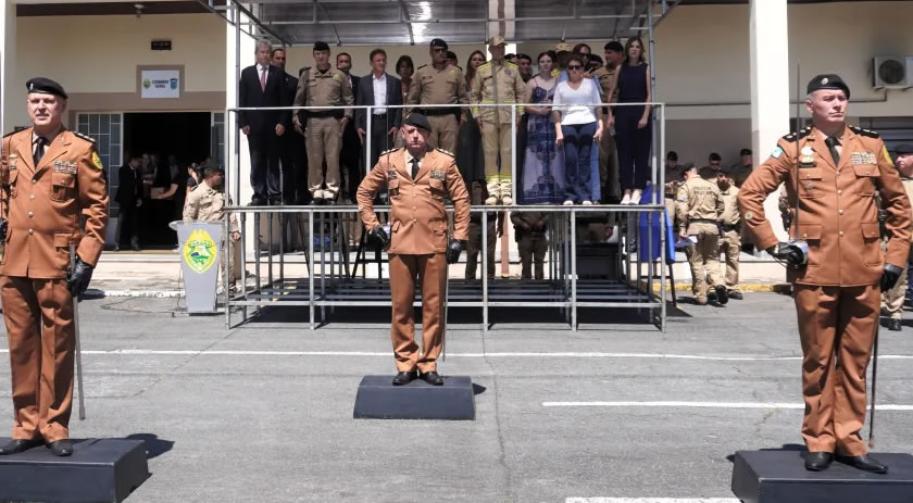 Tenente-Coronel Rogério Pitz assume o Comando de Policiamento Especializado