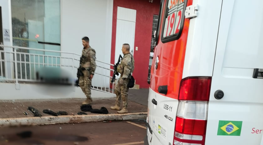 Assalto a banco em Três Barras termina com seis criminosos mortos