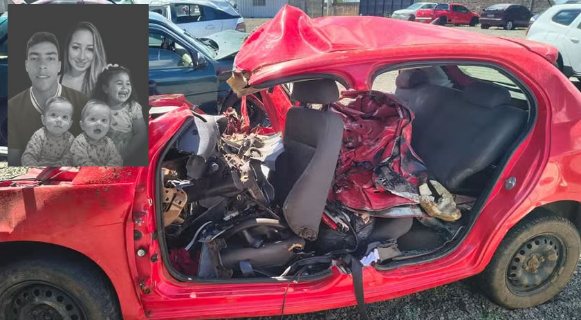 Motorista preso por acidente que matou família de cinco pessoas já havia fugido da polícia sem CNH