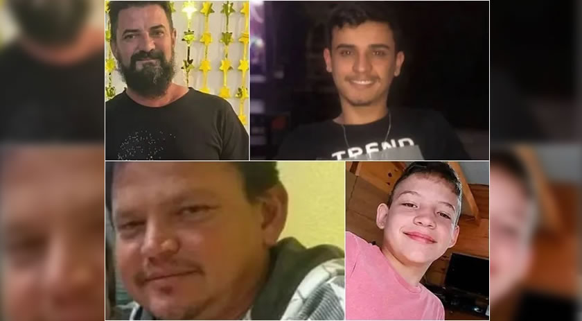 Colisão frontal na PRC-280 mata dois pais e dois filhos em Palmas