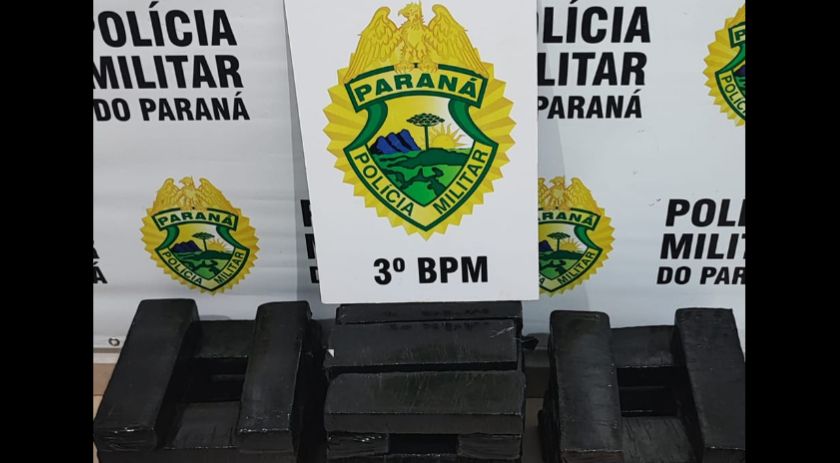 Casal é preso com 1 Kg de maconha, no bairro São Miguel