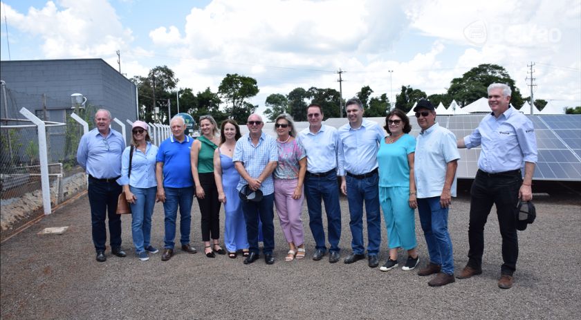Sicoob Vale Sul e Sicoob Integrado inauguram Usina de Energia Solar em Beltrão