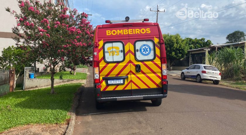 Corpo de Bombeiros é chamado após idosa de 92 anos sofrer queda