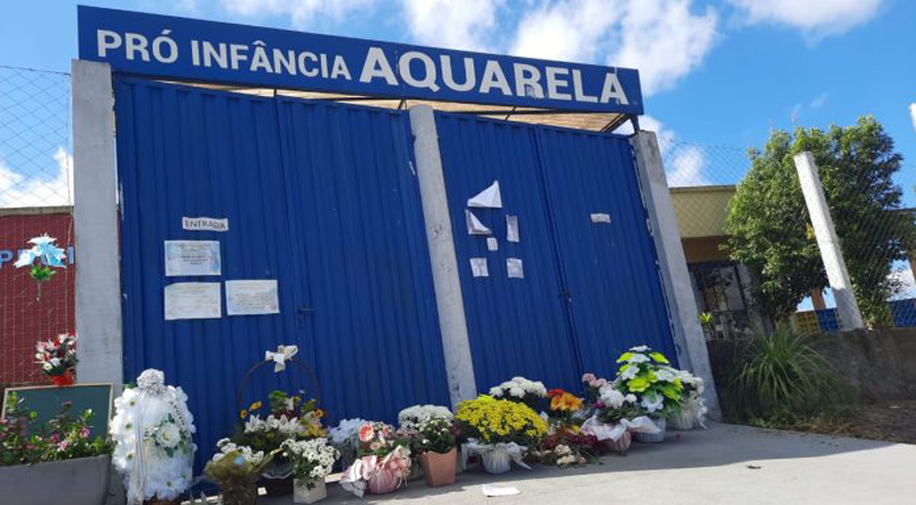 Aulas presenciais voltam nesta segunda-feira, na creche Pró-infância Aquarela, em Saudades