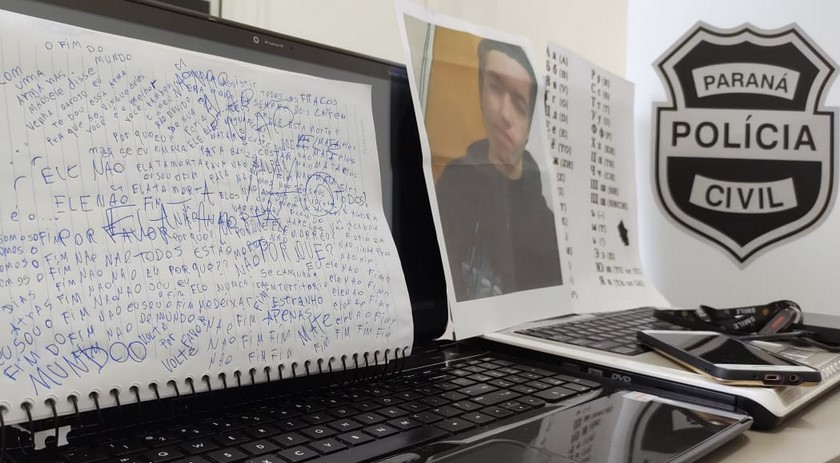 Polícia apreende menor que ajudava a planejar ataques e ensinava colega a matar a mãe na internet