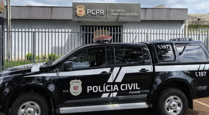 Polícia Civil do Paraná cumpriu dois mandados de prisão