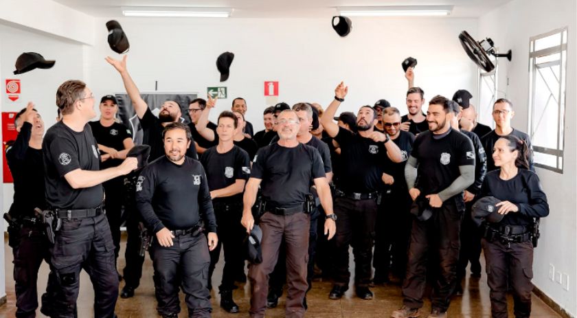 Polícia Penal fecha 1.º semestre com 240 servidores formados em curso de transição operacional