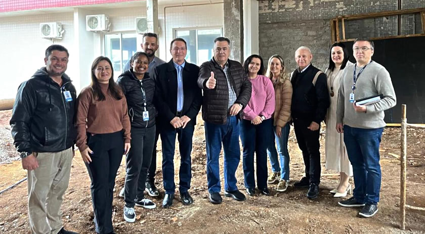 Obras para serviço de cardiologia em Beltrão avançam