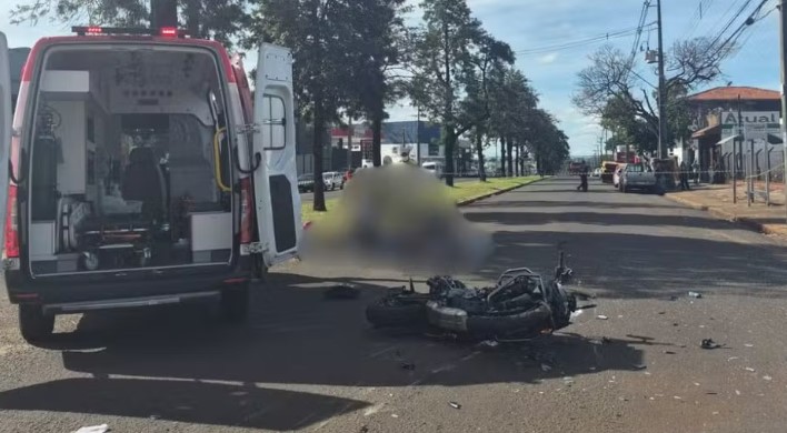 Motociclista morre durante teste drive após acidente com carro
