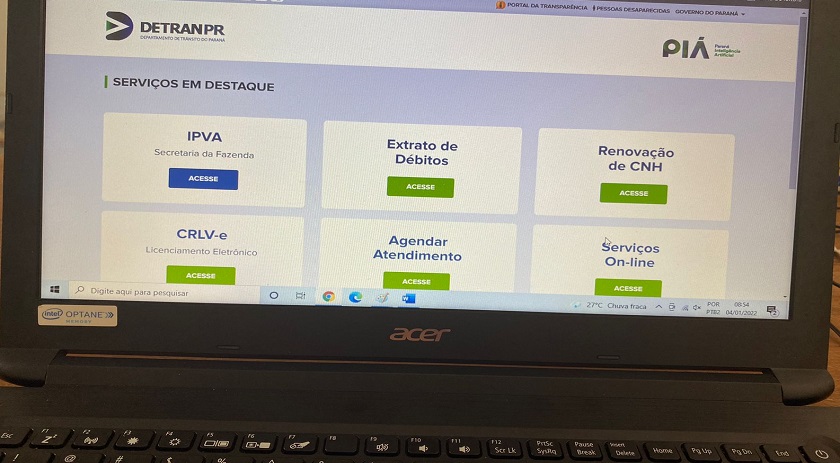 Serviços do IPVA já podem ser acessados