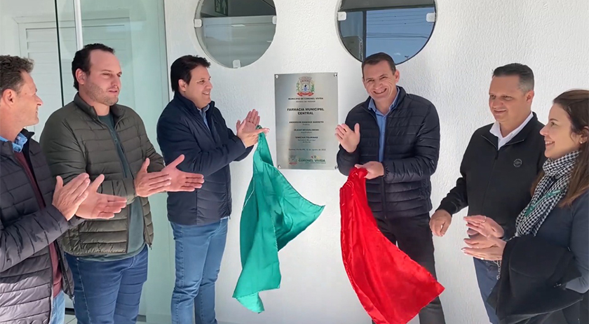 Administração Municipal inaugura nova Farmácia Municipal Central