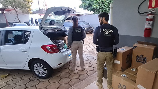 Gaeco cumpre mandados de prisão durante operação que apura agiotagem e venda ilegal de armas e munições