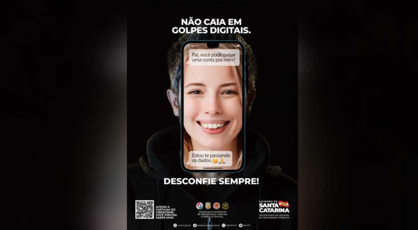 Campanha de prevenção ao crime de estelionato é lançada em SC