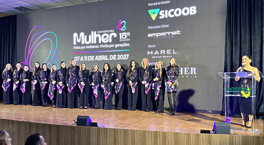 Expofeira Mulher 2027 é lançada com abertura da venda de estandes