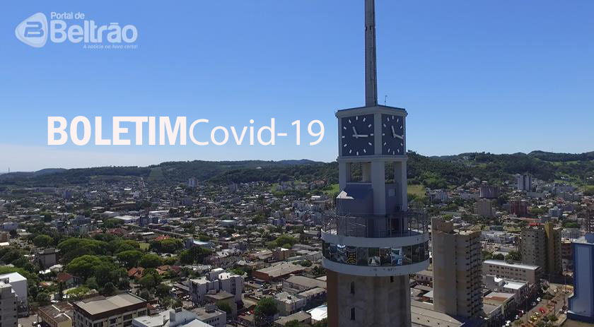 Boletim deste domingo traz 183 novos casos de coronavírus em Beltrão