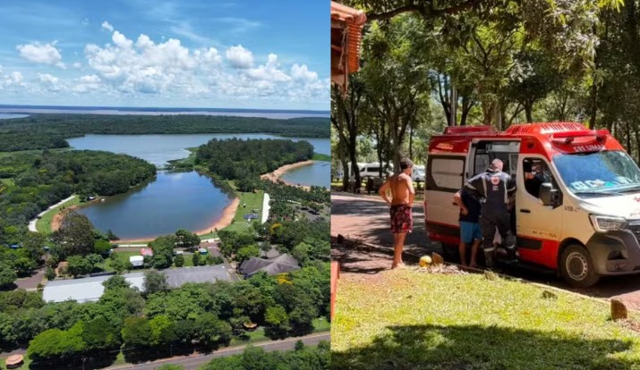 Criança perde ponta do dedo do pé após mordida de piranha em praia de rio