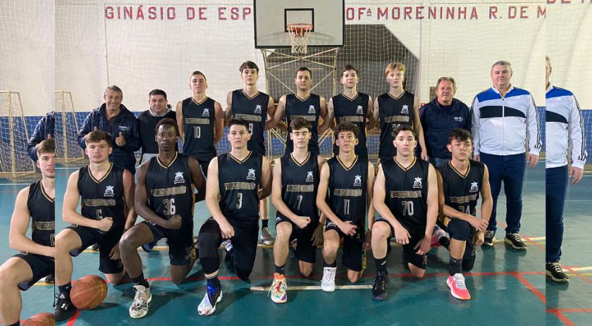 Basquete masculino de Beltrão é campeão dos Jogos da Juventude