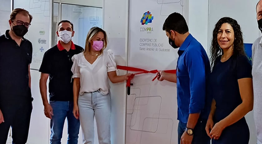 Inaugurada Sala de Compras Públicas em Santo Antonio do Sudoeste