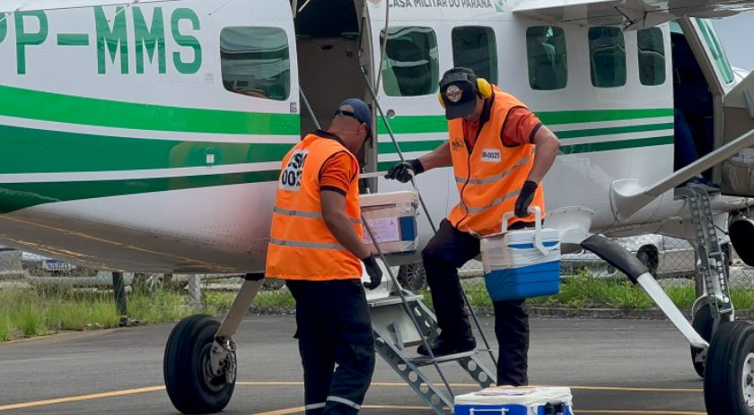 Casa Militar mobiliza helicóptero e avião em transporte de órgãos para agilizar transplantes