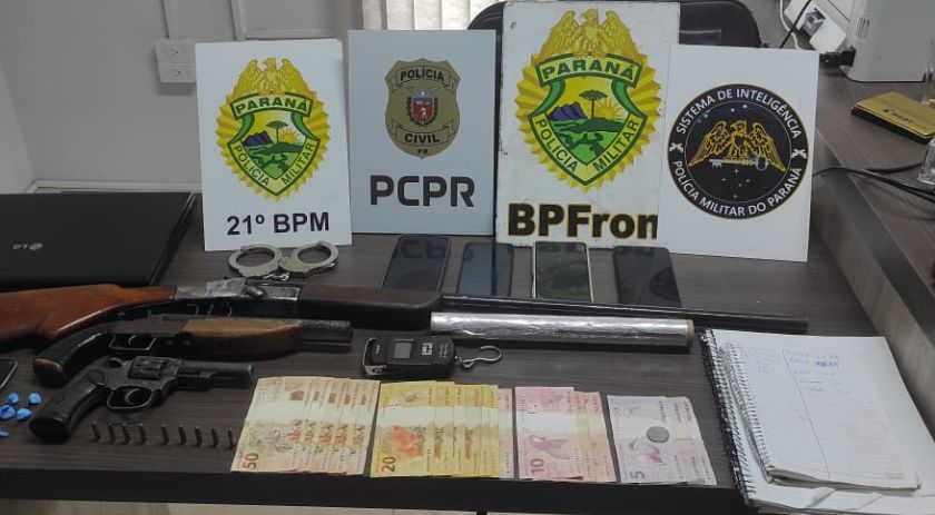 Operação Policial desmantela organização criminosa em Santo Antônio do Sudoeste