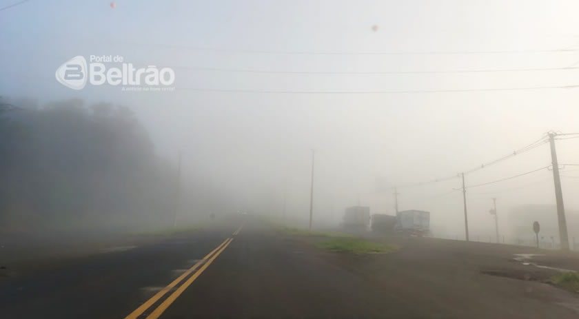 Geada deve dar as caras na próxima semana em Beltrão