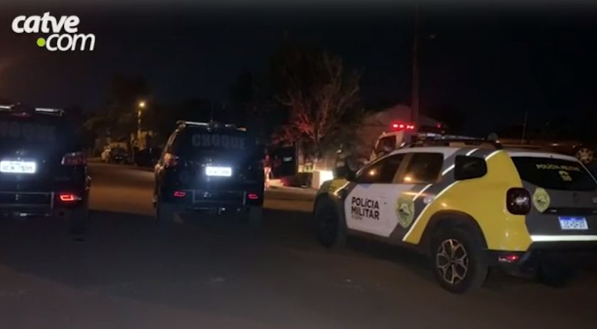 Condutor atira contra policiais e foge após perseguição em Cascavel