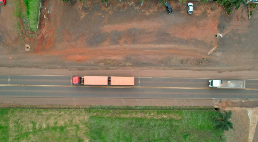 Começam preparativos para a pavimentação em concreto da PRC-280 entre Palmas e Clevelândia