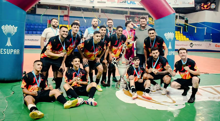 Francisco Beltrão conquista a Série Prata da Copa Sudoeste de Futsal