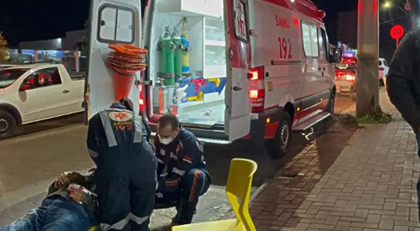 Idoso é atropelado no bairro Vila Nova e motorista foge sem prestar socorro