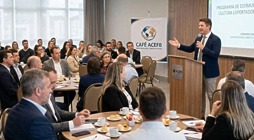 Café Acefb destaca oportunidades de exportação para empresas locais
