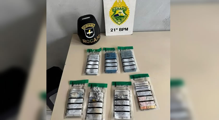 ROCAM apreende 46 pedras de crack e detém duas pessoas