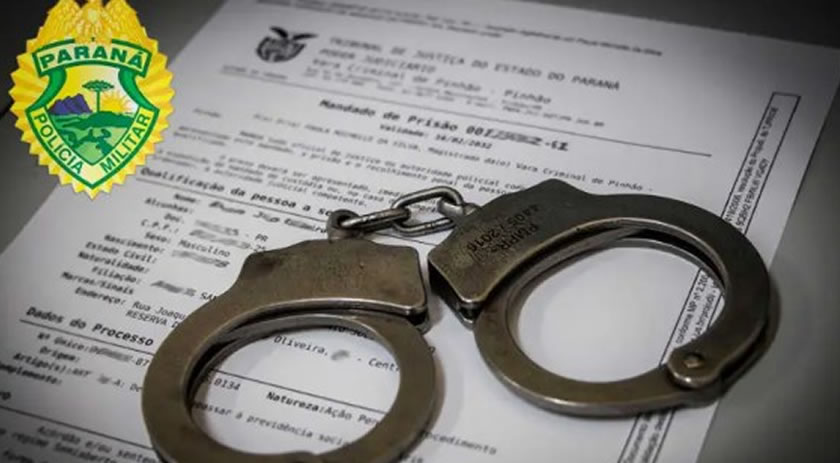 Homem é preso em cumprimento de mandado judicial