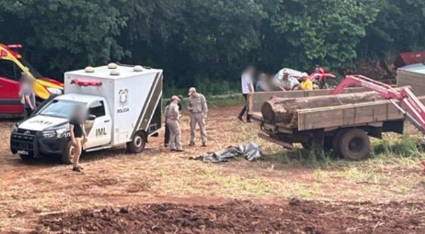 Homem morre em acidente de trabalho em Coronel Vivida