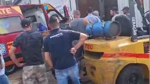 Pai e filho são atingidos por explosão de tanque de lancha em Toledo