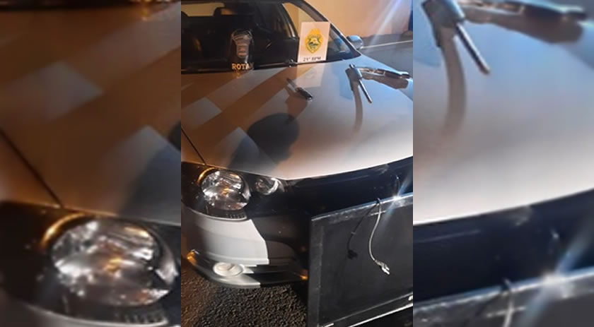 Polícia Militar prende assaltantes e recupera objetos levados em roubo, na Nova Seção