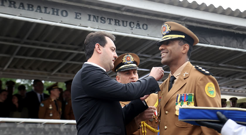 Sérgio Almir Teixeira é o novo comandante da Polícia Militar do Paraná