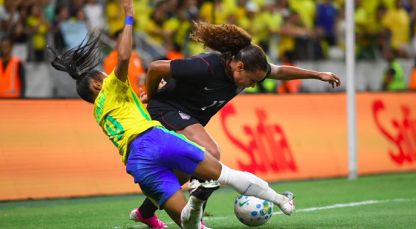 Seleção Brasileira perde para os Estados Unidos em segundo amistoso entre as equipes