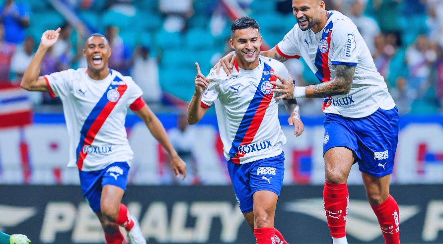 Bahia vence a Chapecoense e entra no G-6 do Brasileirão